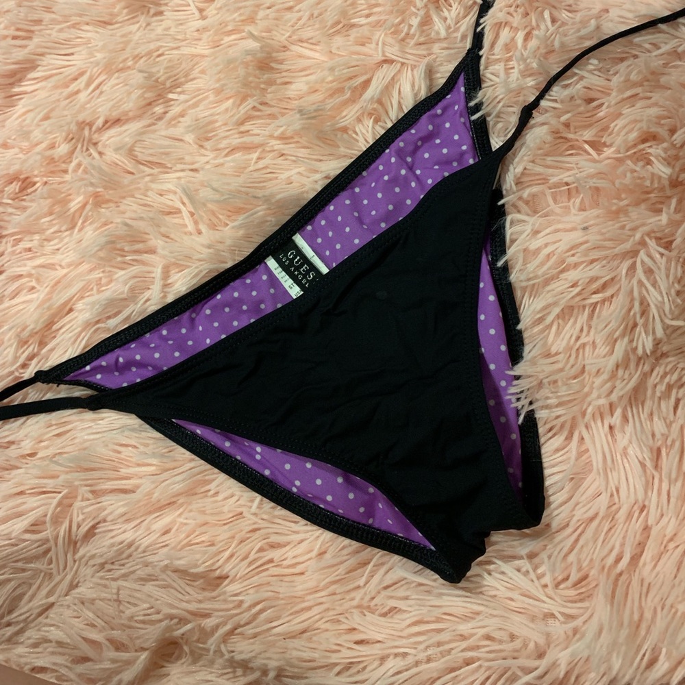 Black Guess bikini bottoms
